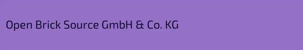 Open Brick Source GmbH & Co. KG
